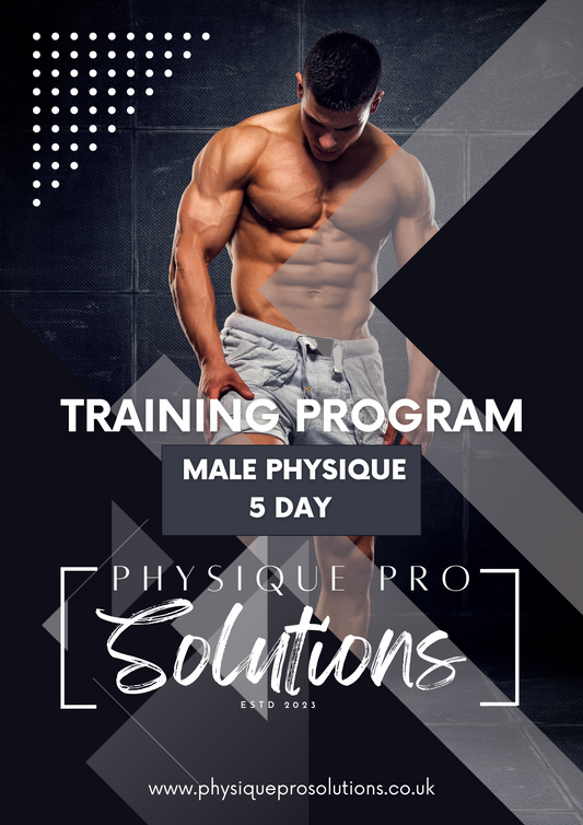 Male Physique Program - 5 Day