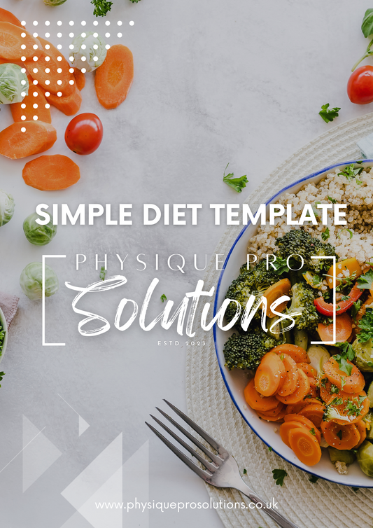 COMING SOON! - Nutrition Template